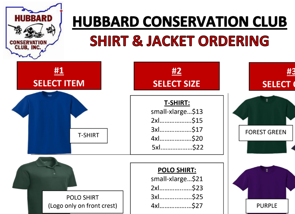 Order YOUR HCC Gear!